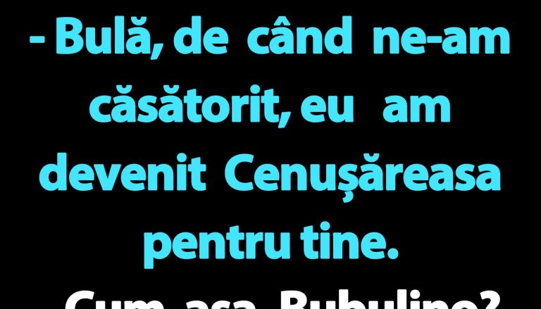 Umor și Viața Cotidiană: Mesajele Ascunse în Bancurile cu Bulă și Cenușăreasa