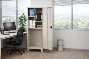 Dulapurile metalice: Soluții versatile pentru organizarea eficientă a spațiilor de lucru moderne