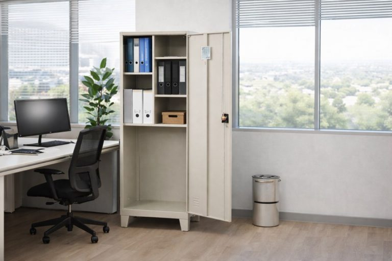 Dulapurile metalice: Soluții versatile pentru organizarea eficientă a spațiilor de lucru moderne