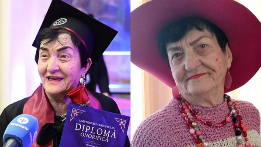 Pasiunea pentru cunoaștere nu are vârstă: Povestea Amaliei Susana Tușa, cea mai vârstnică studentă din România