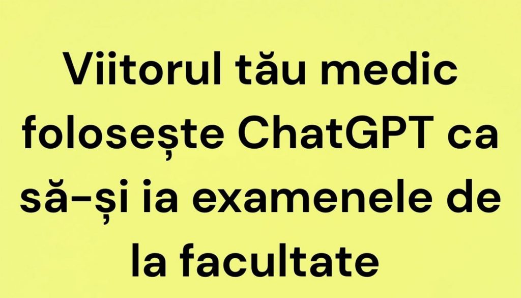 Umorul și viitorul profesiilor medicale: Cum inteligența artificială influențează educația medicală
