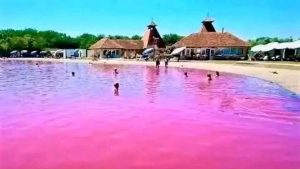 Lacul roz din Pačir: O destinație de vacanță cu ape vindecătoare la granița cu România