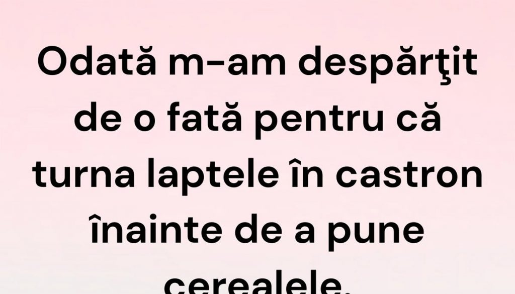 Motivul Din Spatele Despărțirilor: Cazuri Amuzante și Reflexii Asupra Relațiilor Moderne