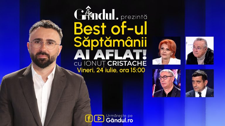 Analiza săptămânii cu Ionuț Cristache: O privire detaliată asupra emisiunii "Best Of Ai aflat!"
