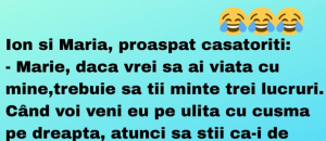 Ion și Maria: O privire amuzantă asupra căsniciei prin umorul românesc